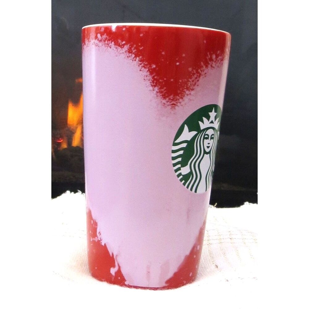 Starbucks 2021 Valentines Day Canister Mug 16oz. EUC - Picture 2 of 5